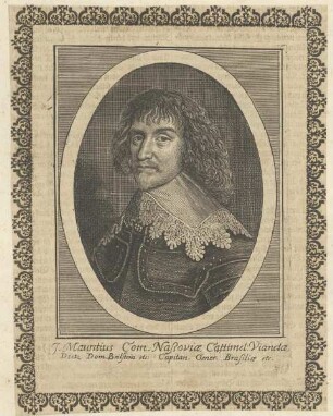 Bildnis des J. Mauritius Naßoviae