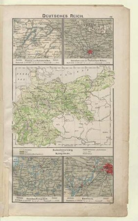 Bodenbenutzung und Waldgebiete