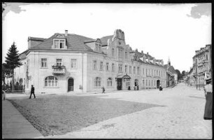 Kamenz. Böhmisch-Platz - Königsbrücker Straße