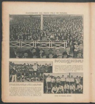 Inauguración del nuevo field de Peñarol