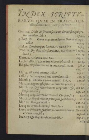 Index scripturarum