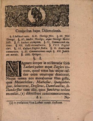 Lutherum Ex Juris Studioso Theologum Et Zieglerum Ex Theologo Juris Consvltum