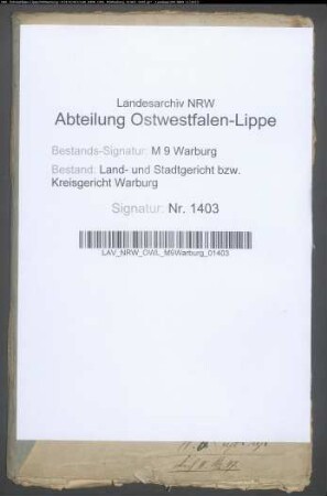 Erblasser: Wrede, Maria Rosina Antoinette von: