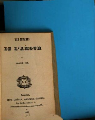 Les enfants de l'amour, 1