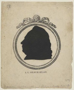 Bildnis des Johann Esaias Silberschlag