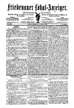 Nr. 291, 12.12.1910