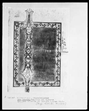 Evangeliar — Initiale I, Folio 248recto
