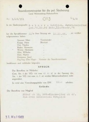 Lebherz, Gottlieb