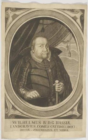 Bildnis von Wilhelmus IV., Landgraf von Hessen-Kassel