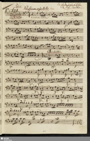 113. Aria: Nel chiaro ruscelletto / Sacchini, A.
