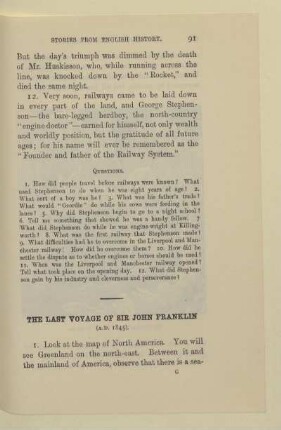 The last voyage of sir John Franklin