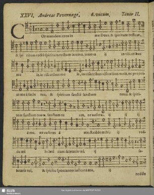 [Cantiones XXVI. bis L.]