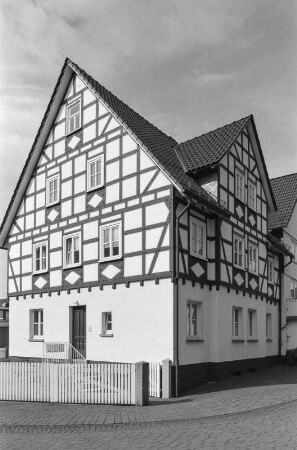 Wohnhaus (Wohnhaus, Fachwerk); Battenberg, Hauptstraße 54