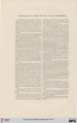 6: Exposition de la Société des Amis des Arts de Marseille