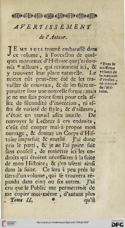 Avertissement de l’auteur
