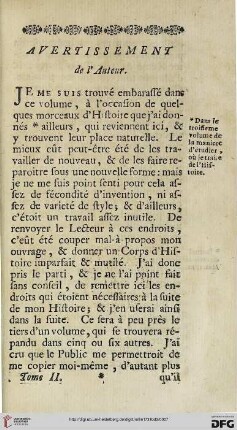 Avertissement de l’auteur