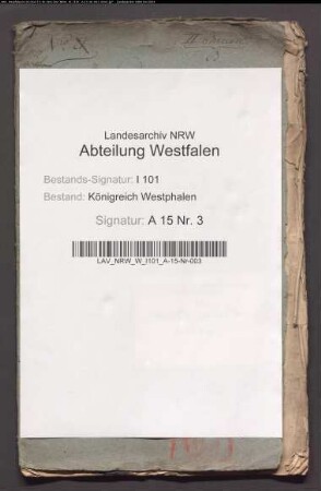 Aufhebung der Zünfte; Einziehung des Zunftvermögens