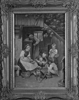 Schwälmer Bauernfamilie
