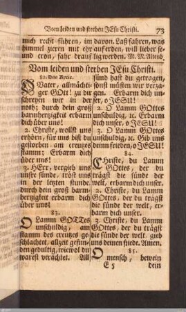 Vom leiden und sterben Jesu Christi.