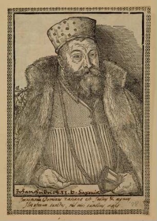 Bildnis des Johann Friedrich II. von Sachsen