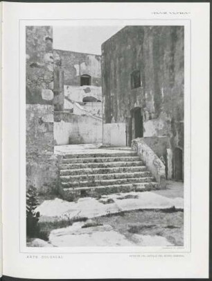 Arte colonial - Interior del Castillo del Morro (Habana) : Fotografía de Lorente