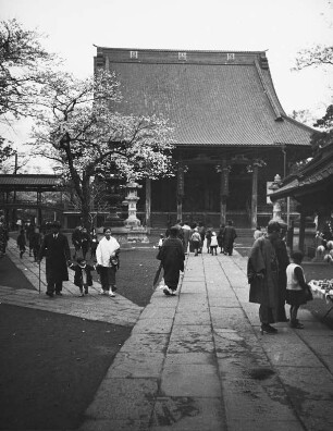 Tokio-Ōmori (heute Tokio-Ōta). Ikegami Honmon-ji. Soshi-dō (1781/1784)