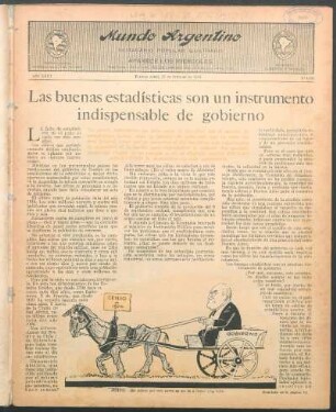 Las buenas estadísticas son un instrumento indispensable de gobierno