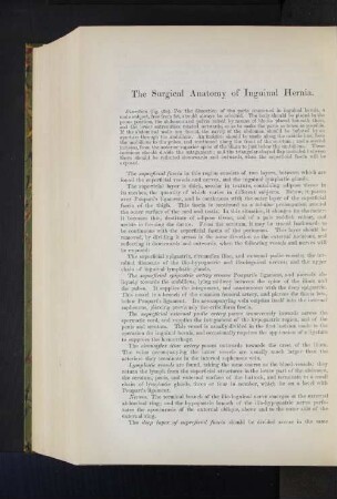 The Surgical Anatomy of Inguinal Hernia