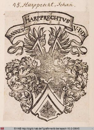 Wappen des Johannes Harpprecht