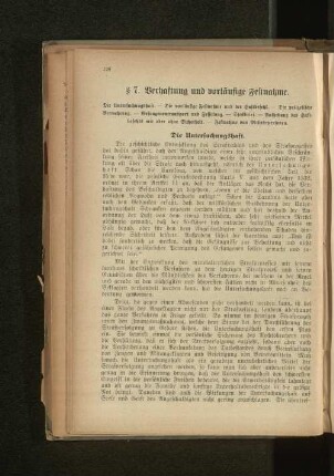 § 7. Verhaftung und vorläufige Festnahme.