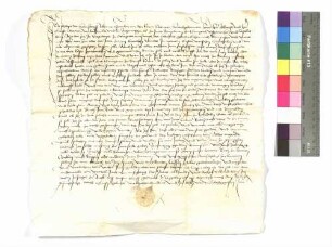 Philipp von Hedersdorf, Amtmann zu Öhringen; Siegel: Philipp von Hedersdorf.