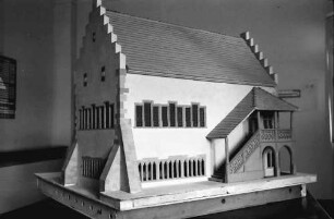 Freiburg: Modell; Rathaus, Gerichtslaube