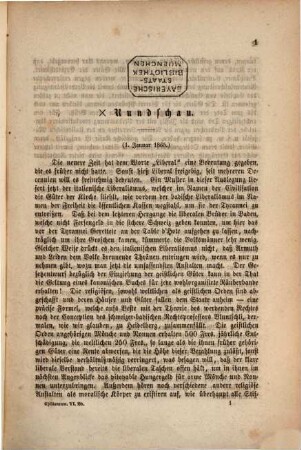 Chilianeum : Blätter für katholische Wissenschaft, Kunst und Leben. 6, 6. 1865