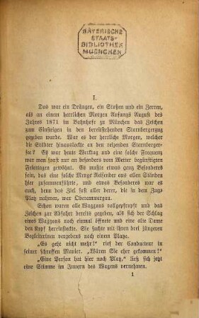 Der Schutzgeist von Oberammergau : Cultur- und Lebensbild