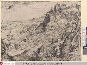 [Landschaft mit einer Hasenjagd; The rabbit hunt; The landscape with the hare-shooting]