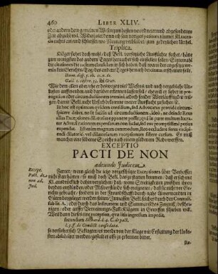 Exceptio Pacti De Non