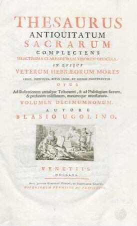 In: Thesaurus Antiquitatum Sacrarum ; Band 19