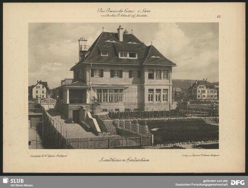 Landhaus in Heidenheim