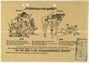 Aufruf der KPD zur Reichstagswahl 1928