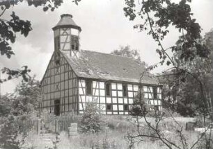 Kirche in Tzschelln : Bauwesen - Kirchen. Ort: Čelno / Tzschelln. Abriss der Fachwerkkirche aufgrund des Braunkohleabbaus