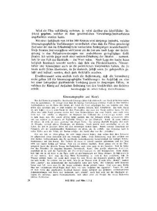 Kinematographie und Kunst