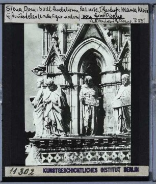 Siena, Dom : Maria und Aristoteles