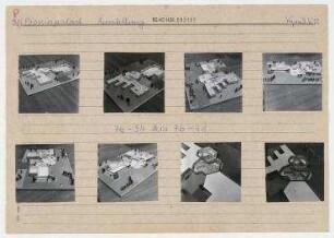 Modell: Pionierpalast im Pionierpark „Ernst Thälmann“. Berlin, Köpenick, OT Wuhlheide, An der Wuhlheide