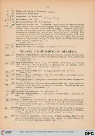 Andere nichtdeutsche Staaten (Nr. 633-652)