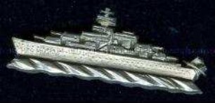 WHW-Abzeichen, Kriegsgeräte: Kriegsschiff, Straßensammlung im Gau 10 Hessen-Nassau von März 1940