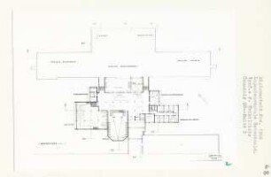Ingenieurschule Griechenland (Diplomarbeit bei Bernhard Hermkes): Grundriss Erdgeschoss 1:200