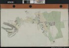Pläne von Gütern und schatzfreien Höfen mit ihrer Hovesaat. Bl. 7: Haus Barenau und Haus Rothenburg, Bauerschaft Kalkriese Ausf.-Art: Farbige Zeichnung Herst.: Format: ca 25 / 55 x 35 / 105 cm Maßstab 1 : 3 840