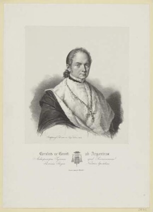 Bildnis des Carolus ab Argenteau