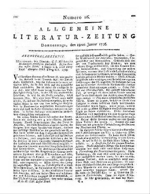 [Naubert, B.]: Geschichte Emma's, Tochter Kayser Karls des Grossen und seines Geheimschreibers Eginhard. Bd. 2. Leipzig: Weygand 1785