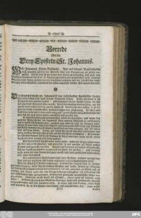 [Die Briefe St. Johannis.]